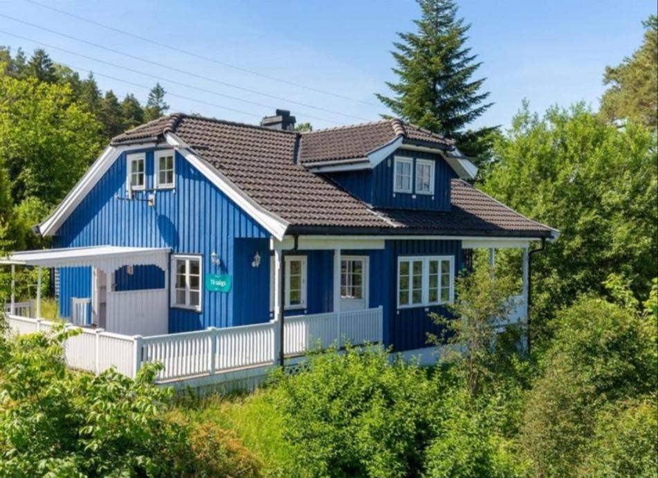 Appartement Blue House Brevik Porsgrunn Extérieur photo